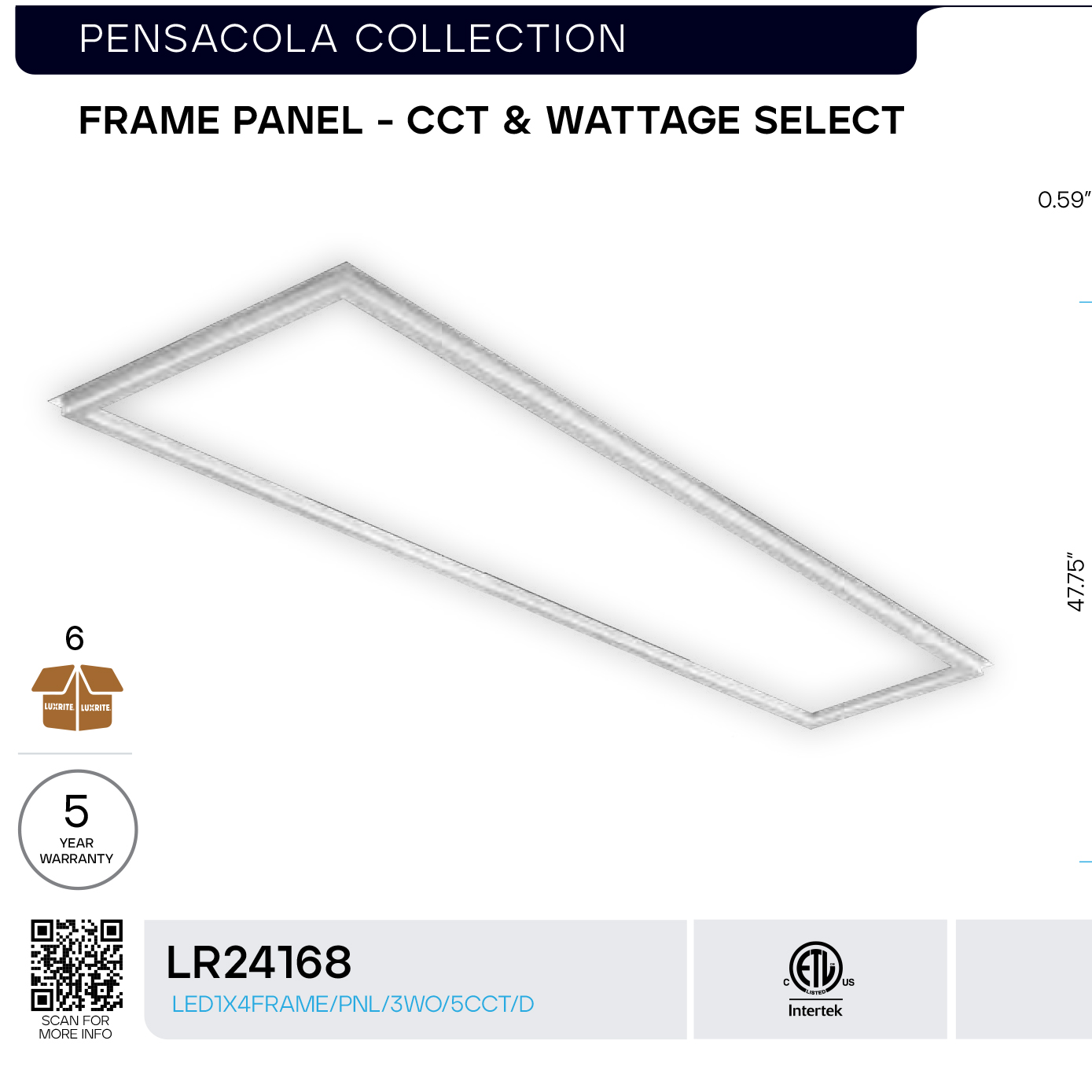 LR24168 - Frame Panel